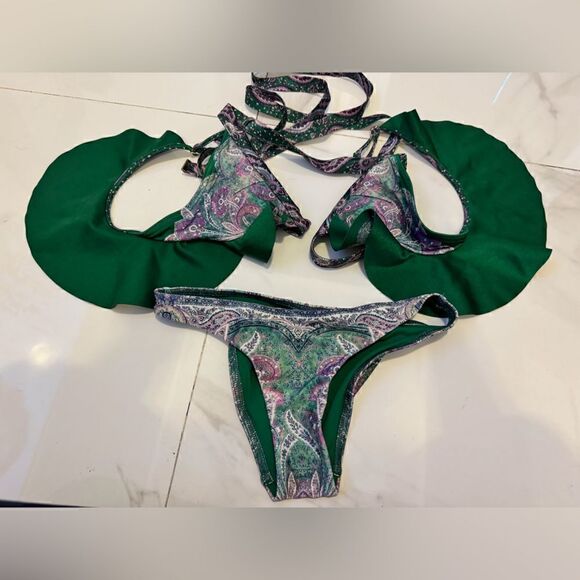 Zimmerman green bikini #3 - Picture 8 of 11